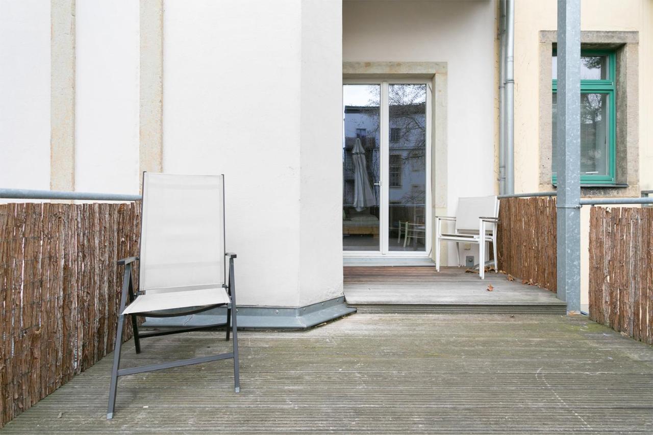 Apartment Bischof Am Alaunpark, Dresden Neustadt Exterior foto